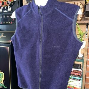 Men's Purple Fleece Vest